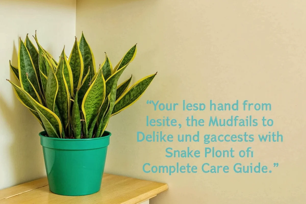 How Much to Water Snake Plant: Complete Care Guide