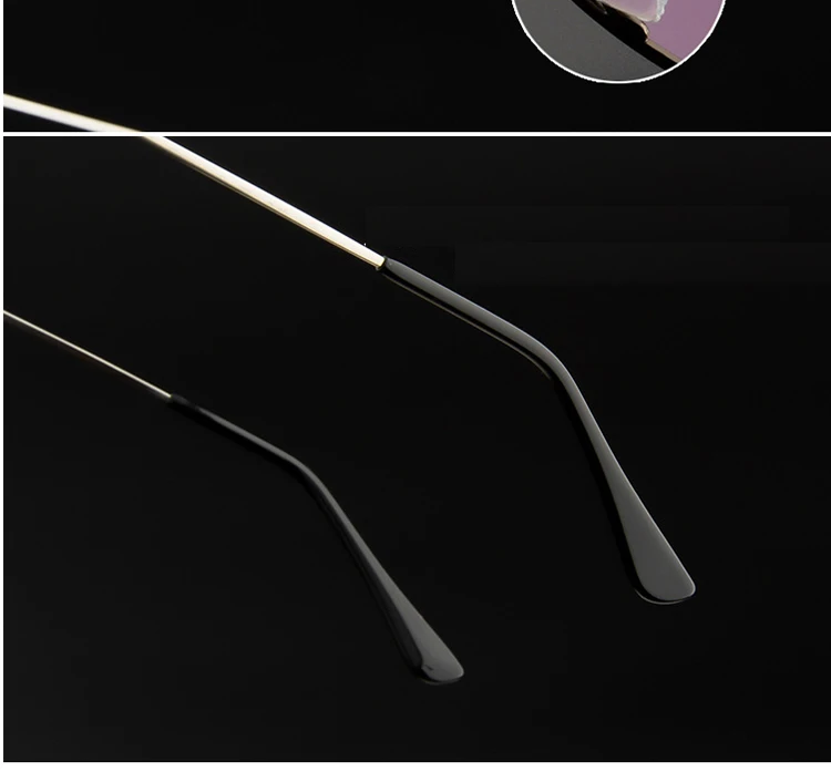 Classic Memory Alloy Glasses Men Women Spectacle Eyeglasses Frame