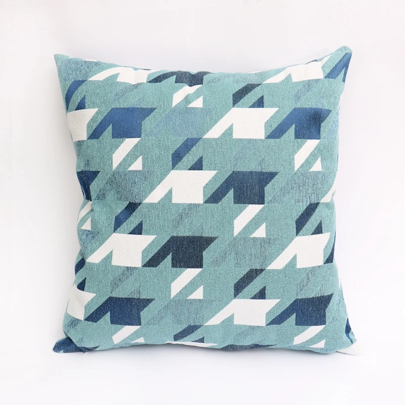 

Car Sofa Pillow Cushion Geometric Pattern Home Cotton Pillow