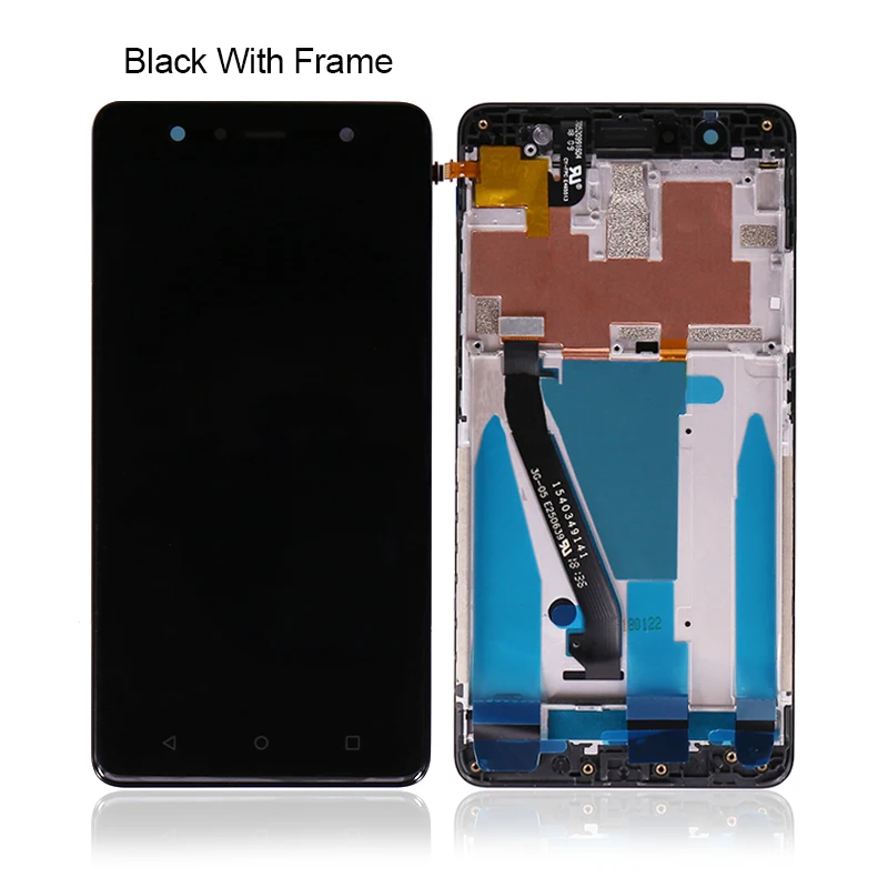 

Free Shipping For Lenovo K8 Plus LCD Display Screen With Frame Digitizer Assembly Replacement 100% Tested, White/ black