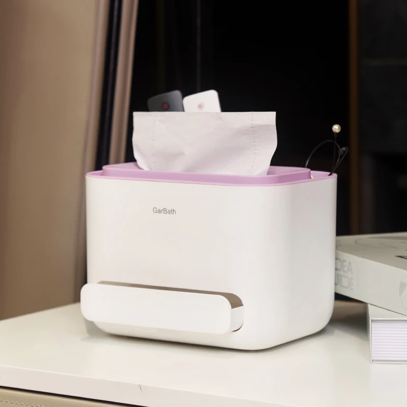 

Portable Countertop Paper Holder Office Bathroom Custom Facial Tissue Dispenser