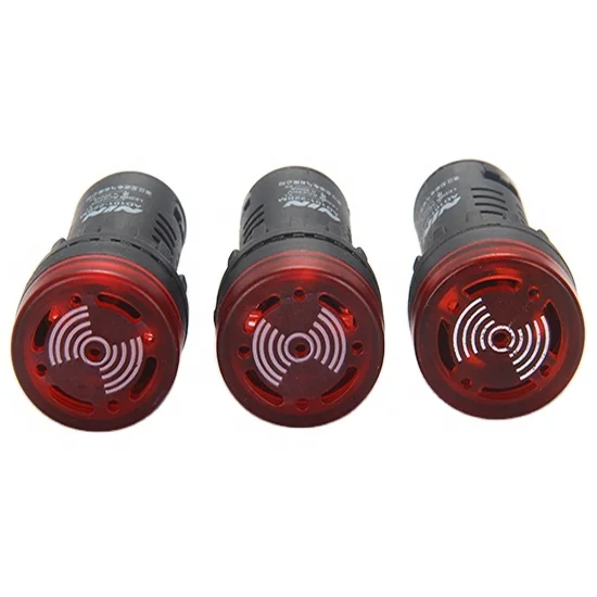 
22mm mounting size buzzer illuminated plastic indicator light buzzer high quality advanced electronic buzzer high quality  (62238076885)