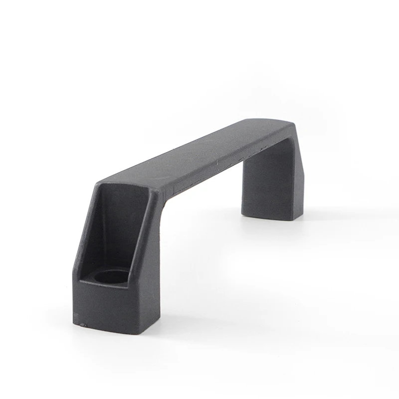 Black 180mm Plastic Door Handle Furniture Handle For Aluminium