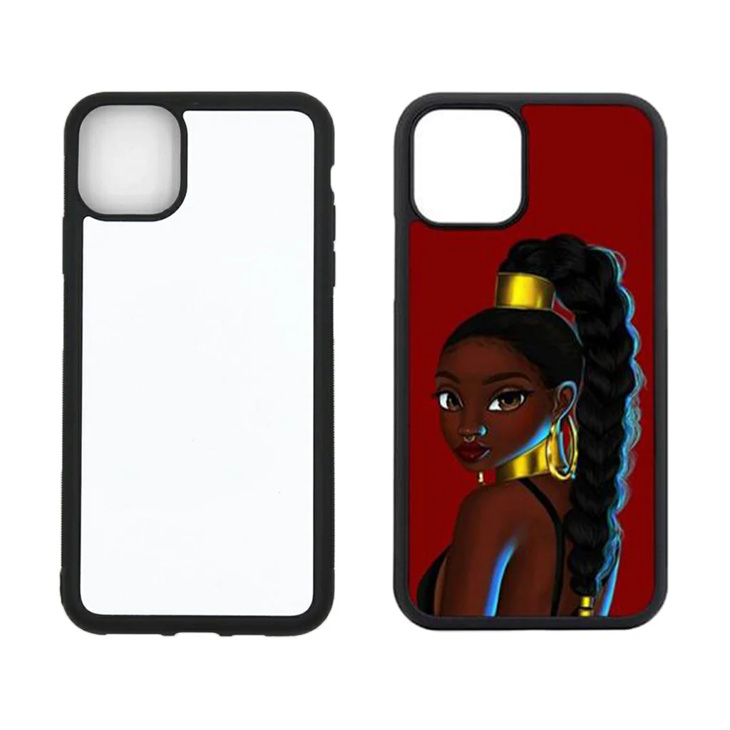 

Zhike for Fundas Para Celulares 2d TPU 2021 New Clear Cover Bulk Printing Black Girl Blanks iPhone xr Sublimation Phone Case
