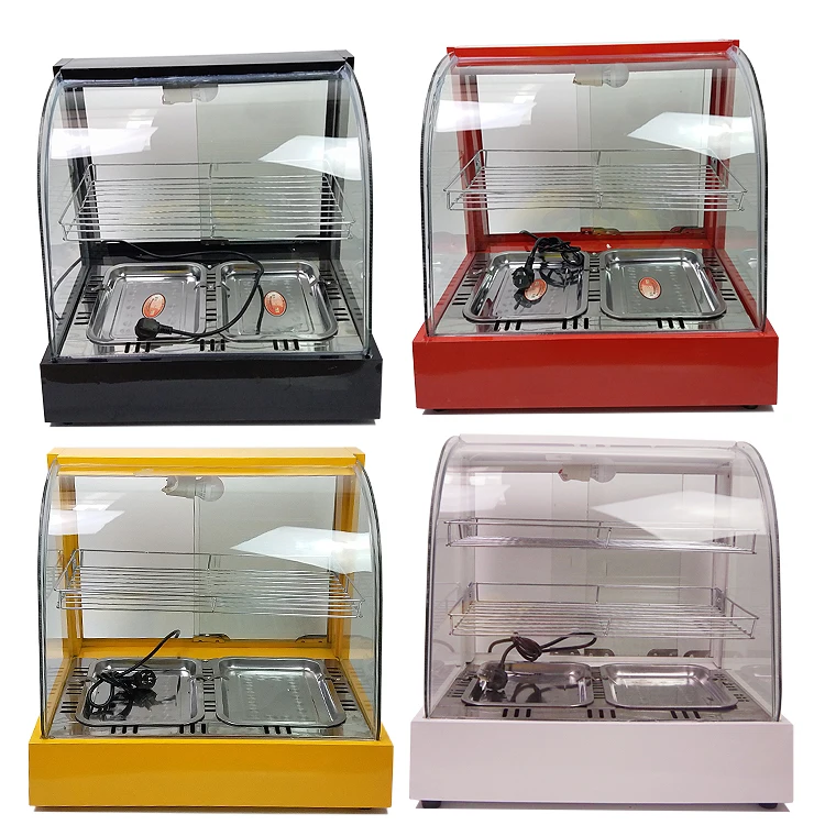 Kitchen Catering Electric Hot Food Warmer Display Showcase With CE factory