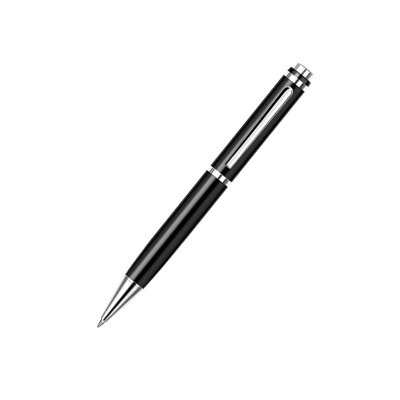 

2020 new portable long distance hidden spy digital voice recorder high quality portable hidden pen voice recorder, Black