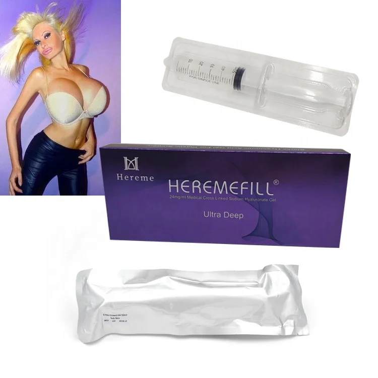 

Heremefill Made in Korea Effective anti-aging Injective for face hyaluronic acid, Transparent colorless