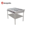 electric 220V 3KW stainless 6 burners commercial large induction cooker for restaurants