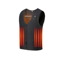 

Ins facebook fashion outdoor must-have lightweight men's gilet heated vest