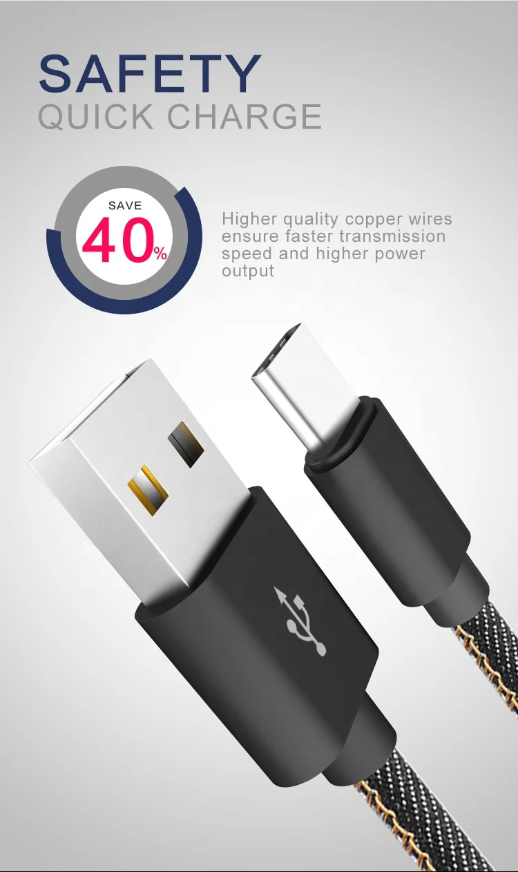 
2019 6 FT 2M Black USB Cable for Iphone Charger Cable Long 