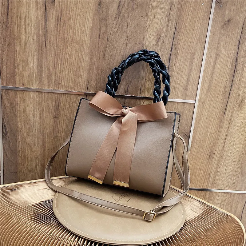 

Fashion ladies bag woven handbag bow cross - body bag custom, Customizable