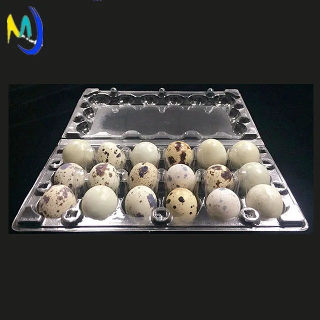 
PVC plastic quail egg packing tray /plastic box packaging for 12/24/30 quail eggs 
