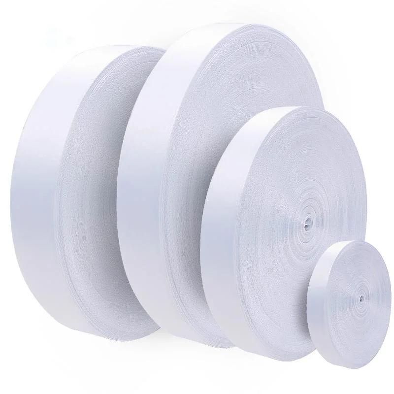 

Sublimation Polyester White Printing blank ribbon Webbing Lanyard in rolls
