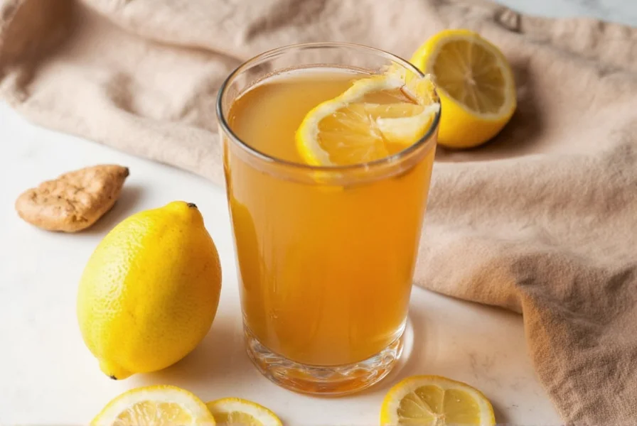 Perfect Ginger Tea with Lemon Recipe: Simple & Healthy