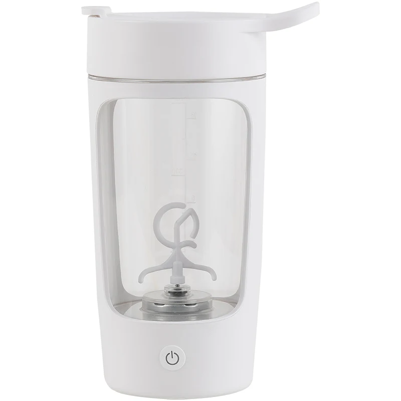

EQURA Portable Sports Rechargeable Powerful Milk Coffee Albumen Powder Mixer Cup Water Bottle