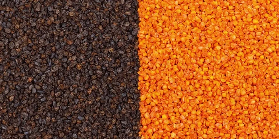 Black Cumin Seeds Close-Up