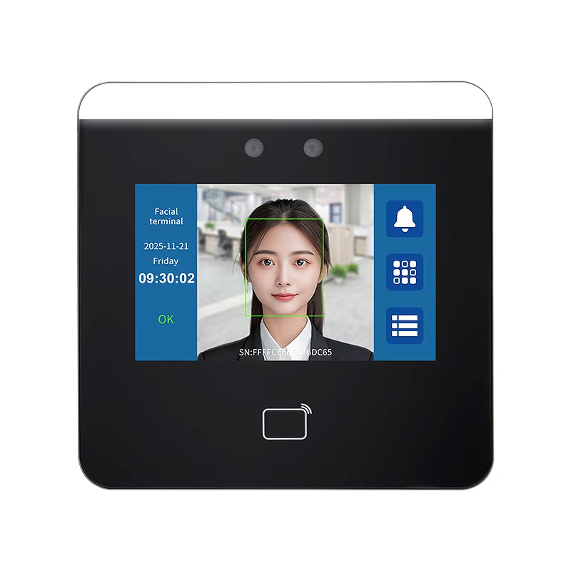Yokoscan Xface40H Multifunctional Access Control Terminal Dynamic Face/RFID/Password/QR Code Recognition Standalone Multiple