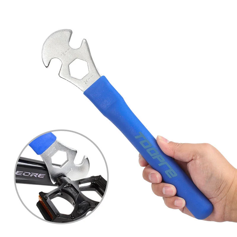 

Bicycle Pedal Removal Wrench Anti-Skid Road Mountain Bike Pedals Installation Spanner Outdoor Cycling Repair Tool