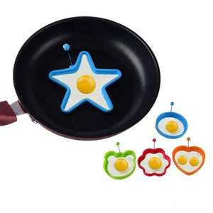 Image of Hot Sell Egg Tools 4 Sets Kitchen Tools Silicone Egg Mold With Factory Price