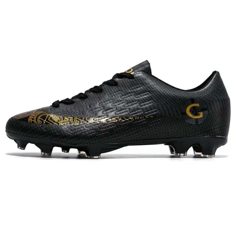 

Men Indoor Outdoor Football Soccer Athletic Sneaker Shoes, Black/blue/green/grey