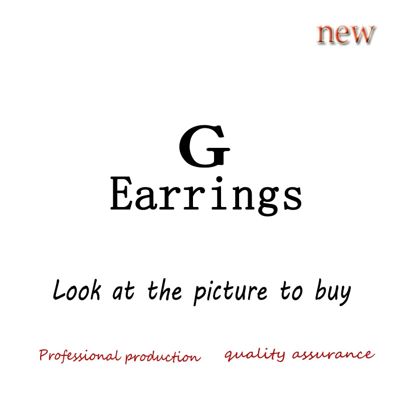 

ER0769 NeeFu WoFu brand rhinestone pearl earrings letter fashion earrings ladies large long Brinco ears Oorbellen gift