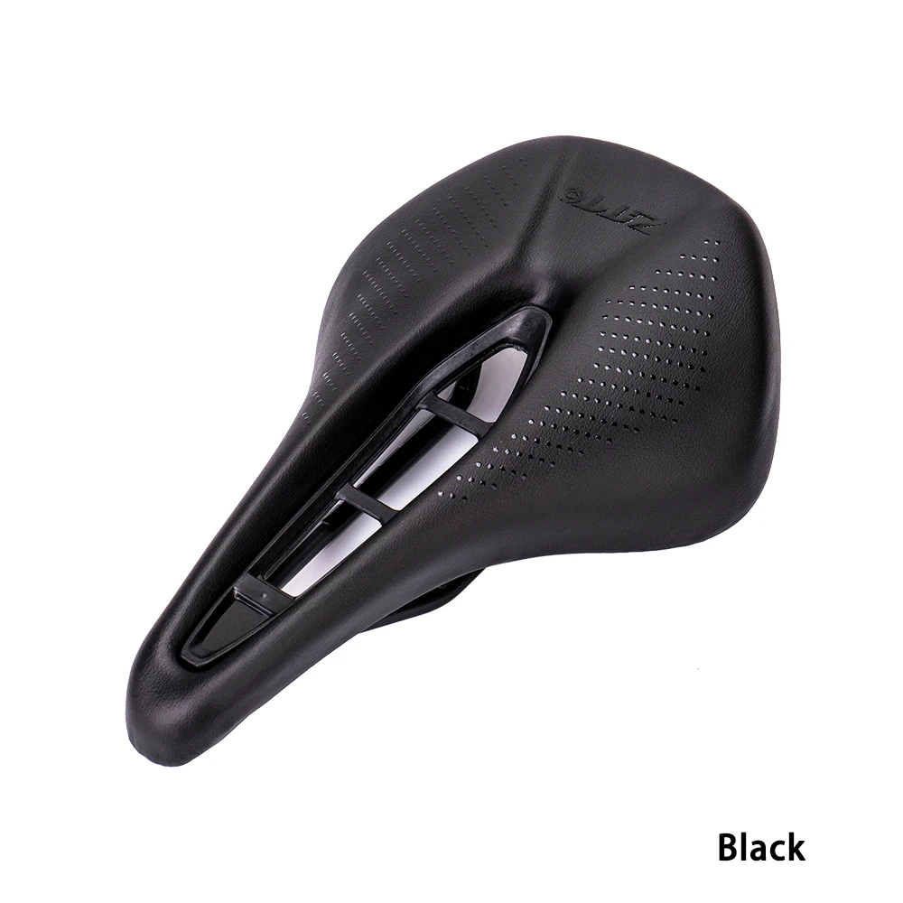 

ZTTO MTB Bicycle Ergonomic Short Nose Saddle 160mm Wide Comfort Long Trip Light Weight Thicken Soft Buffer Seat, Black-white, yellow-black, red-black,full black,black-red