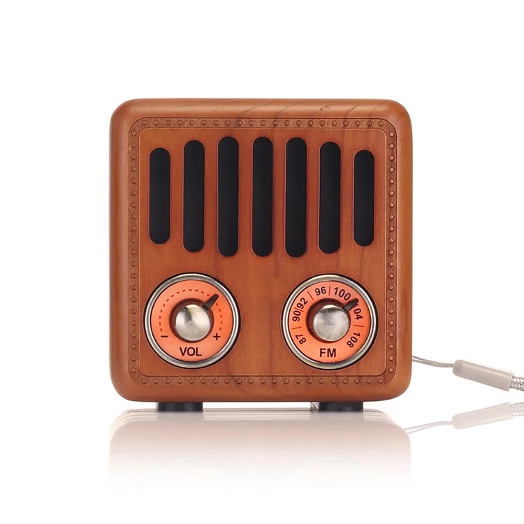 

Fashion classic support bt with fm radio digital music speaker