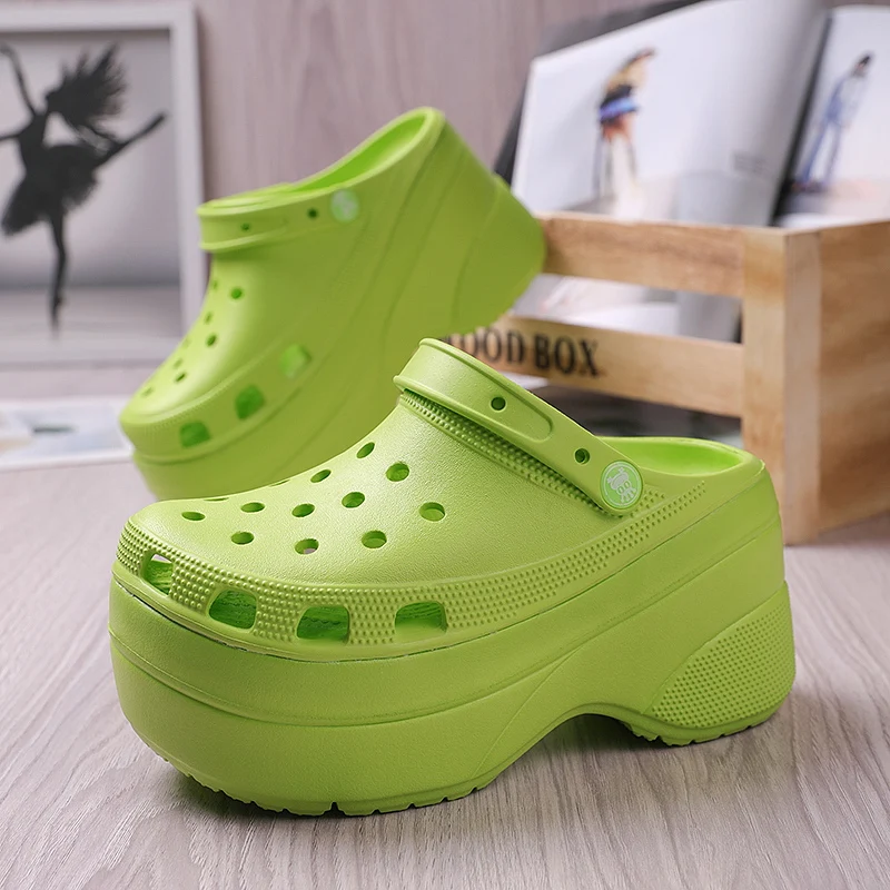 

Reasonable price quick drying deodorization high platform garden shoes clogs women