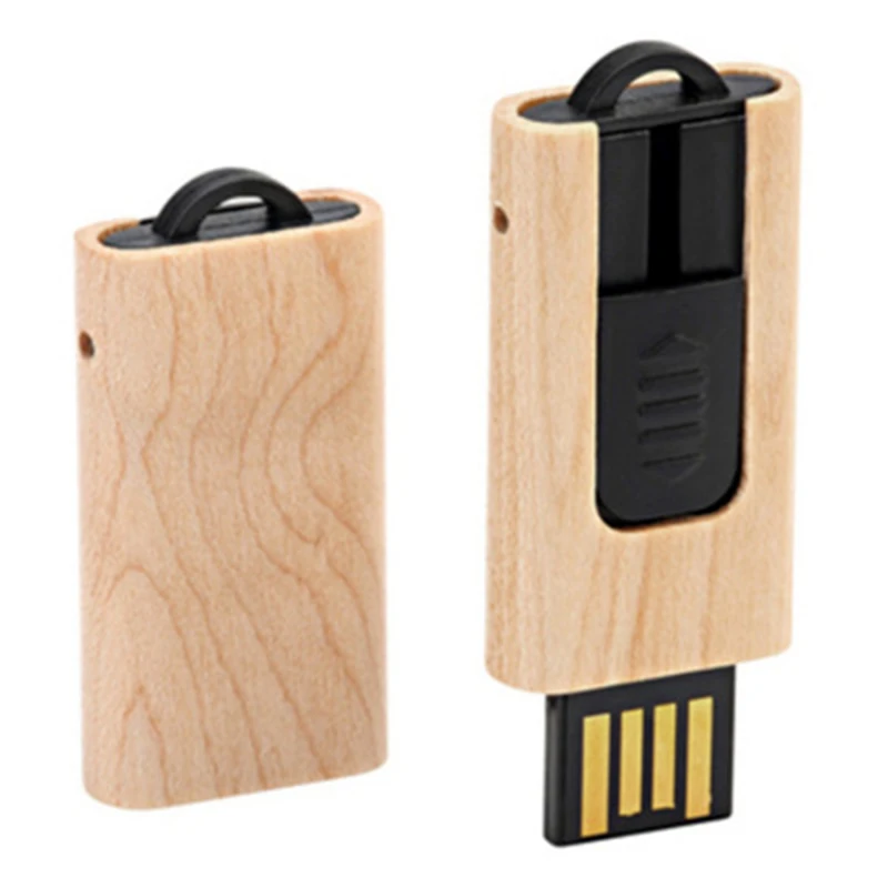 

Bamboo Wooden Mini USB Flash Drive With High Quality Chip