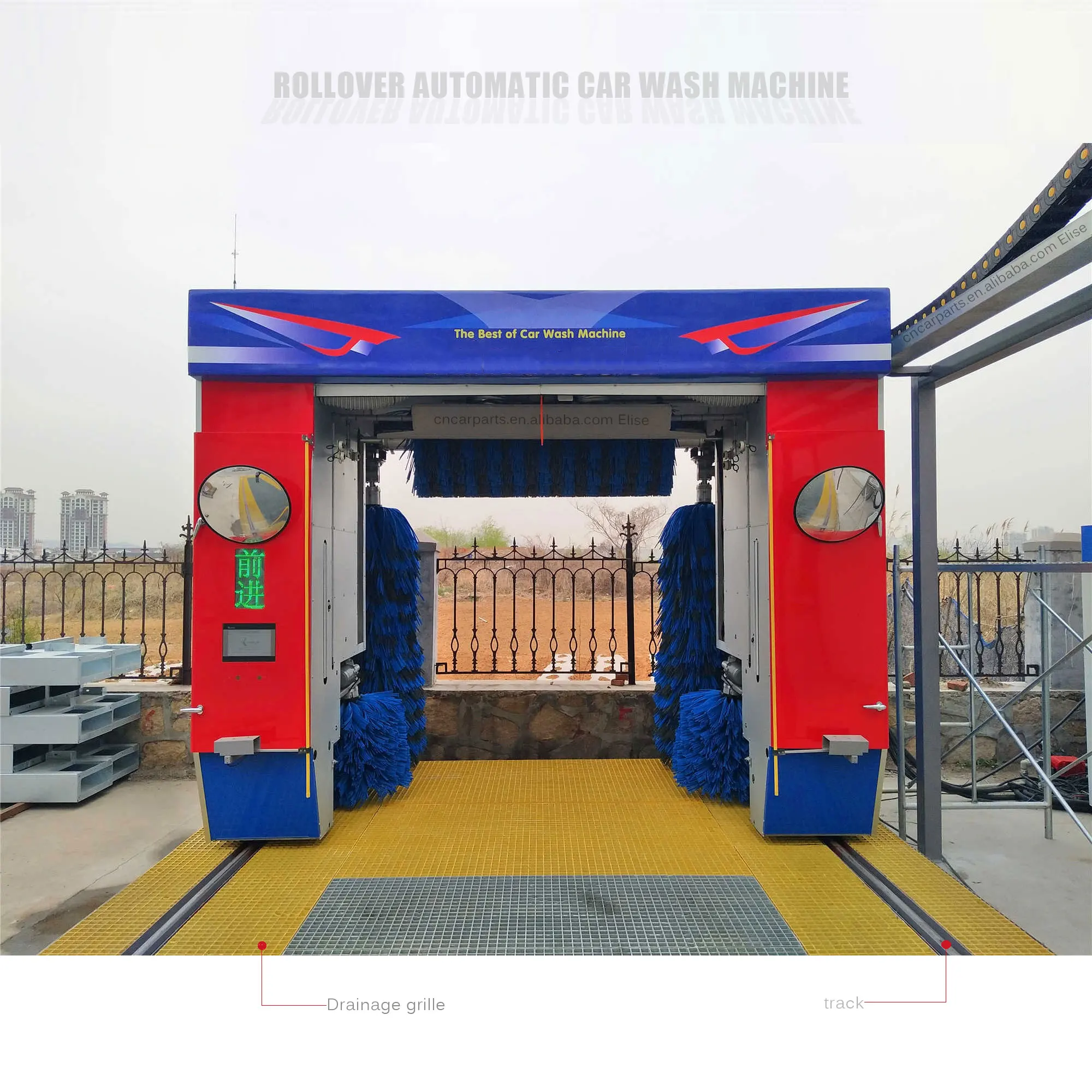 Car Cleaning Automatic Car Wash Machine With Ce Buy Rollover Type