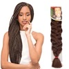 Wholesale Price 50pcs/lot 41inch 165g X pression Jumbo Braiding Hair Natural Box Braid Extension