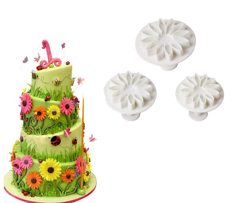 

33-piece Set Fondant Cake Mold Spring Embossing Mold 10-piece Set Of Biscuit Impression