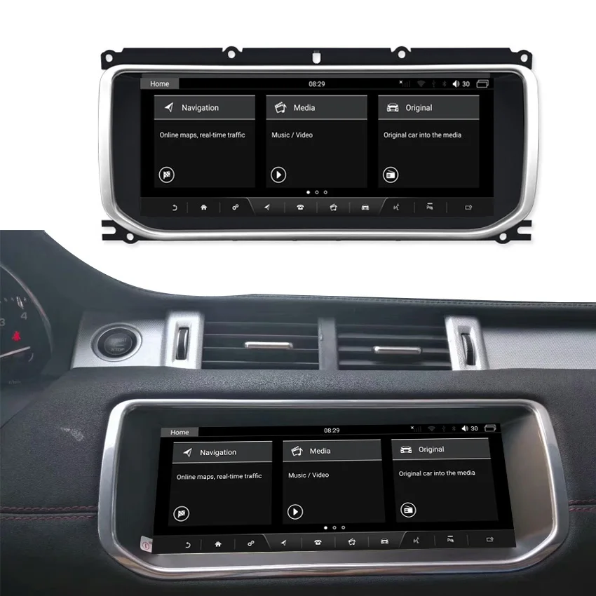 

8gb RAM 64gb ROM IPS 10.25'' Android car multimedia player auto stereo car radio for Land Rover Evoque 2012-2016