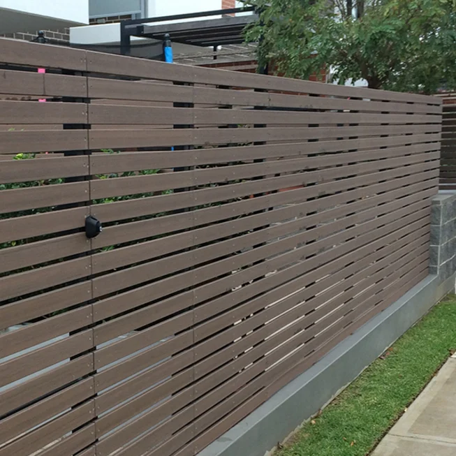 

Decorative Aluminium Fence Panels Aluminium Slats for Front Yard, Customer's request