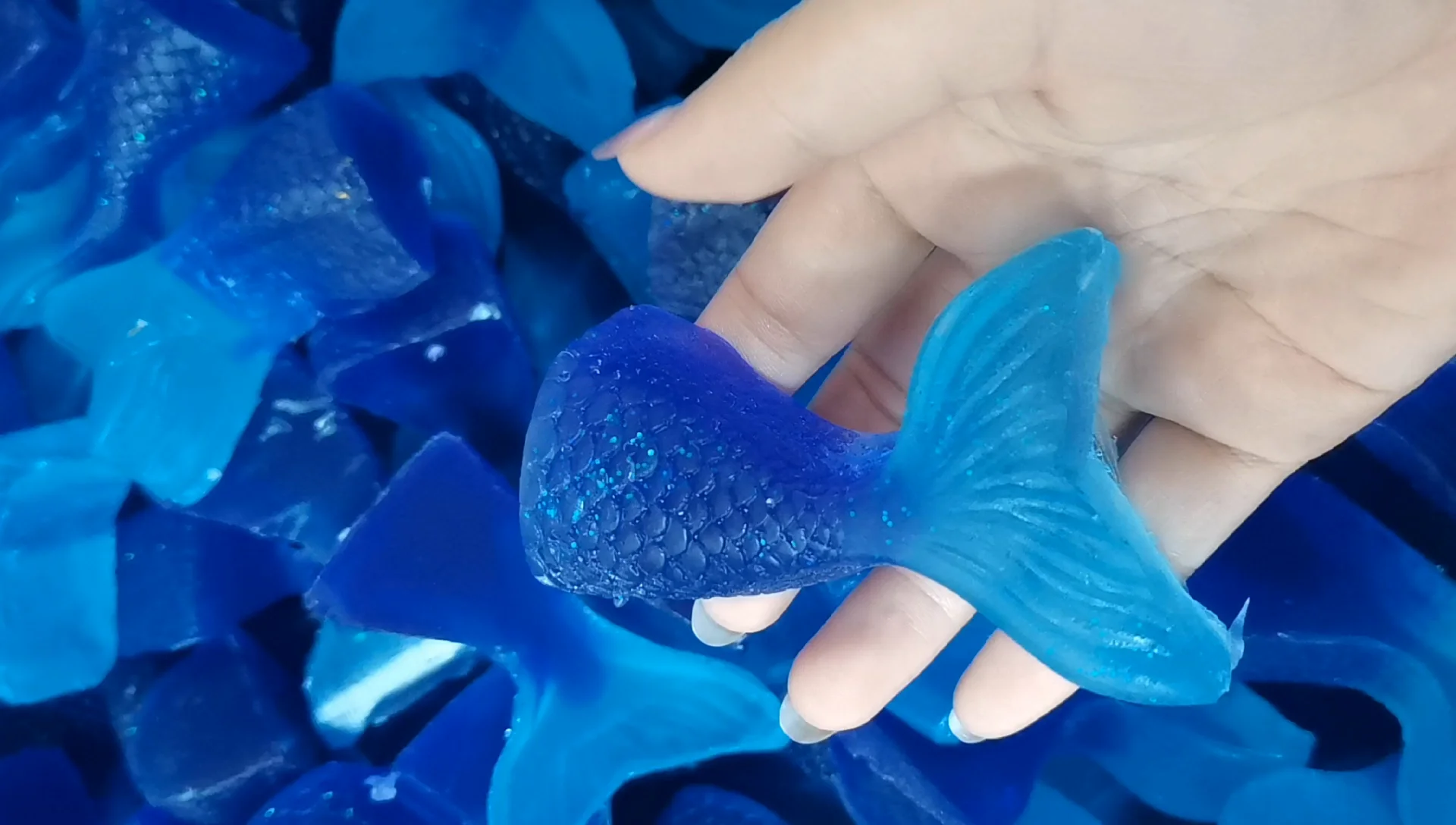 Wholesale Handmade Oem Packaging Box Organic Vegan Mermaid Fish Tail