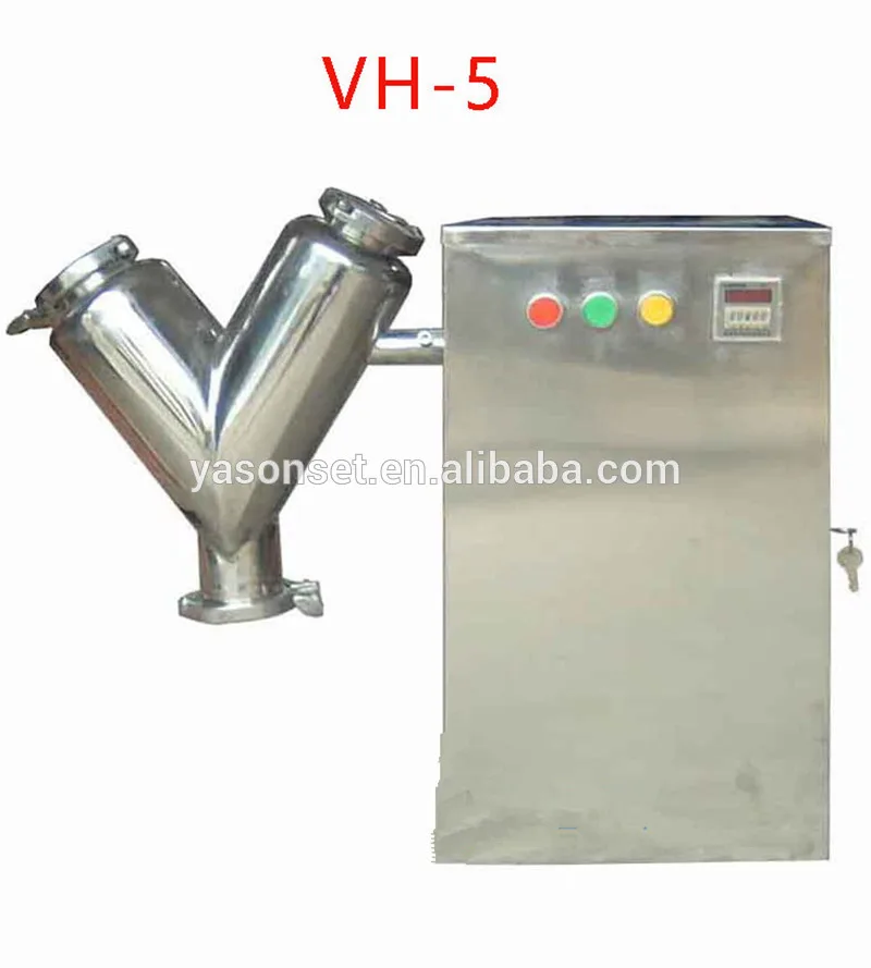 
V-5 Lab Powder Mixer Machine Electric Powder Mixer For Pharmaceutical Chemical Food 