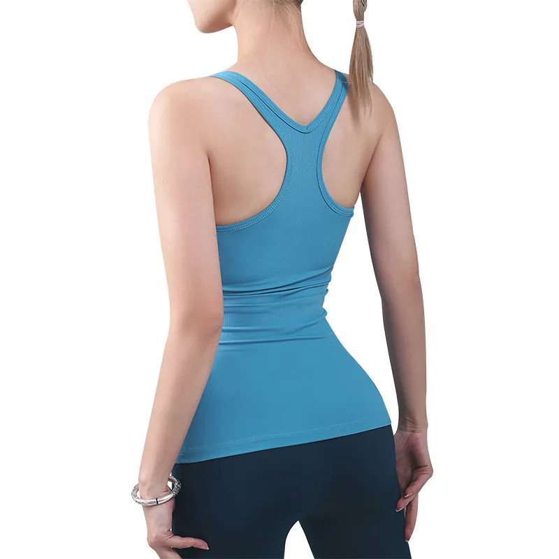 

New sleeveless vest breathable fitness yoga gym ladies tank top women