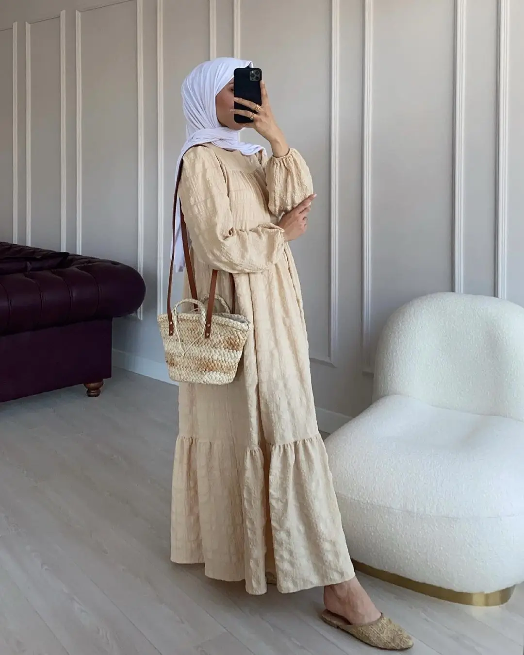 Muslim Dress Women Abaya Dubai Turkey Islamic Robe Arab Longue Jelaba Femme Musulman Abayas Dresses for Women Kaftan Niqab