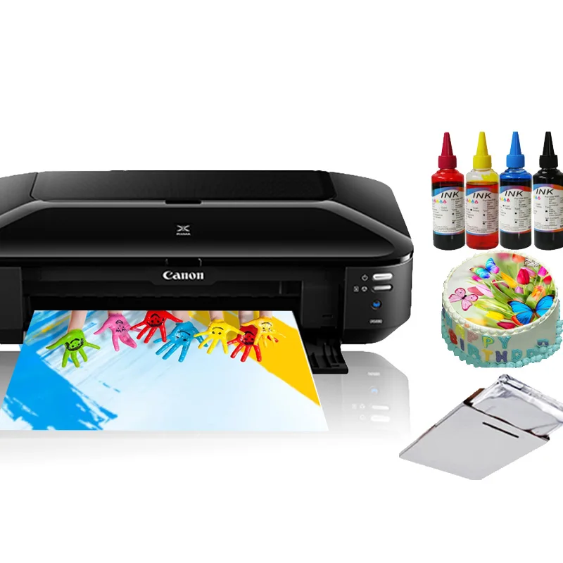 diy cake printing edible food printer digital cake printer rice wafer paper food photo printing ix6880 for wholesale