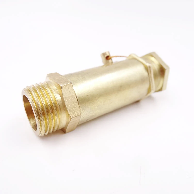 

1/4" BSP Male Thread 10KG 1MPA 145PSI Brass Safety Release Valve Pressure Relief Regulator For Air Compressor