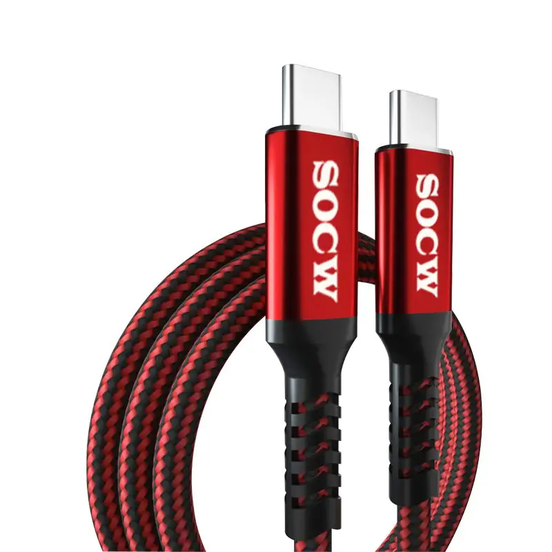 

2021 amazon hot selling Support 480mpbs Transfer Speed PD 100W type c Usb2.0 fast charging cable type c usb cable