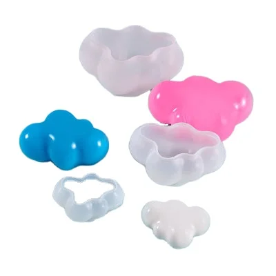 

Hot Selling 3d Food Mold Low Price Cloud Silicone Candle Making Molds With High Quality