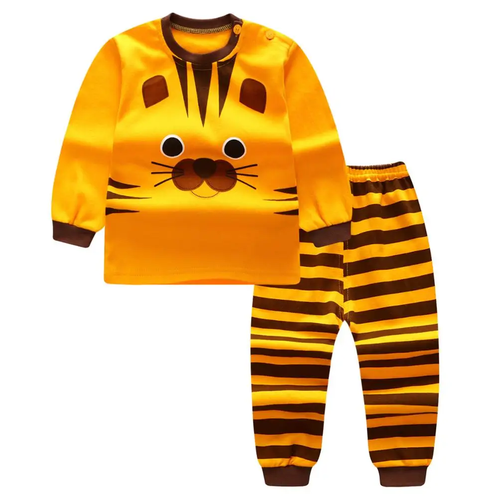 

kids Girls Boys Thermal Underwear sets Children Warm Pajamas Long sleeve