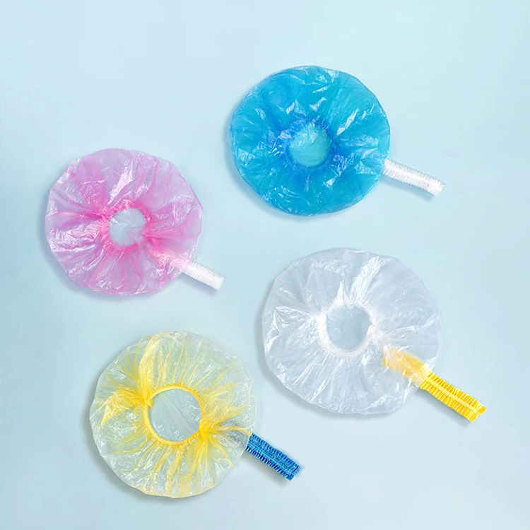 

High quality Hair Dye Hood Bathing Colored safty food Cap bath shower hat