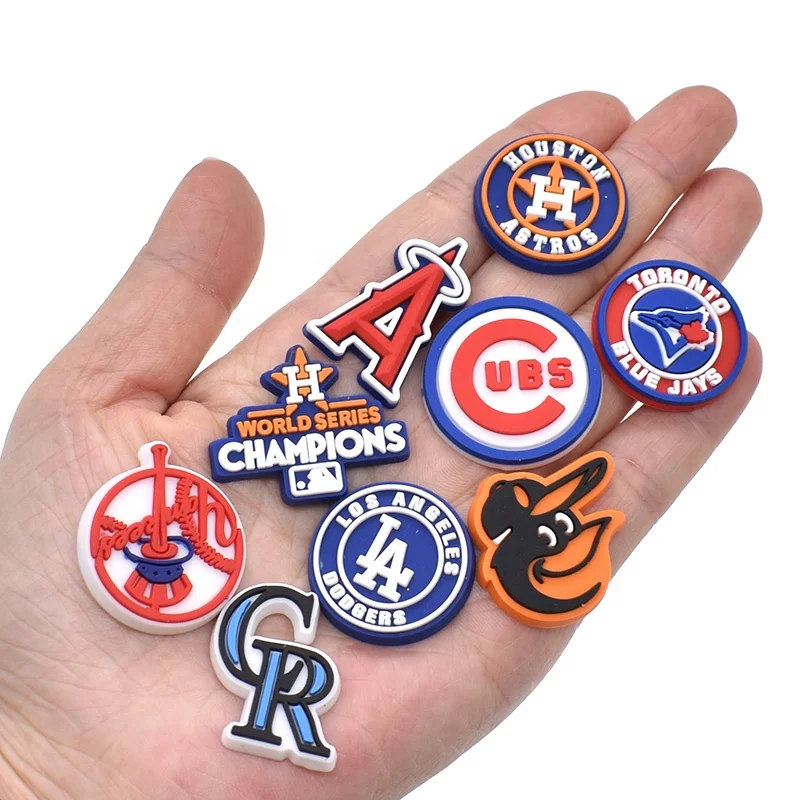 

Sports Team Croc Charms nfl PVC Shoe Charms for Croc shoe decorations, Accept customized