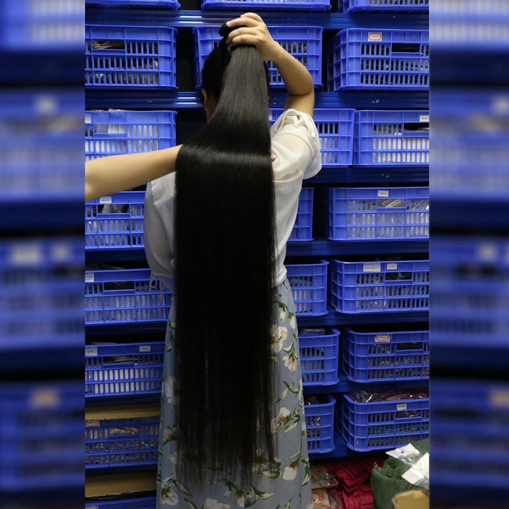 

30 38 40 46 50 Inch Cuticle Aligned Virgin Brazilian Silky Straight Hair Vendors Super Double Drawn Raw Cambodian Hair Bundles