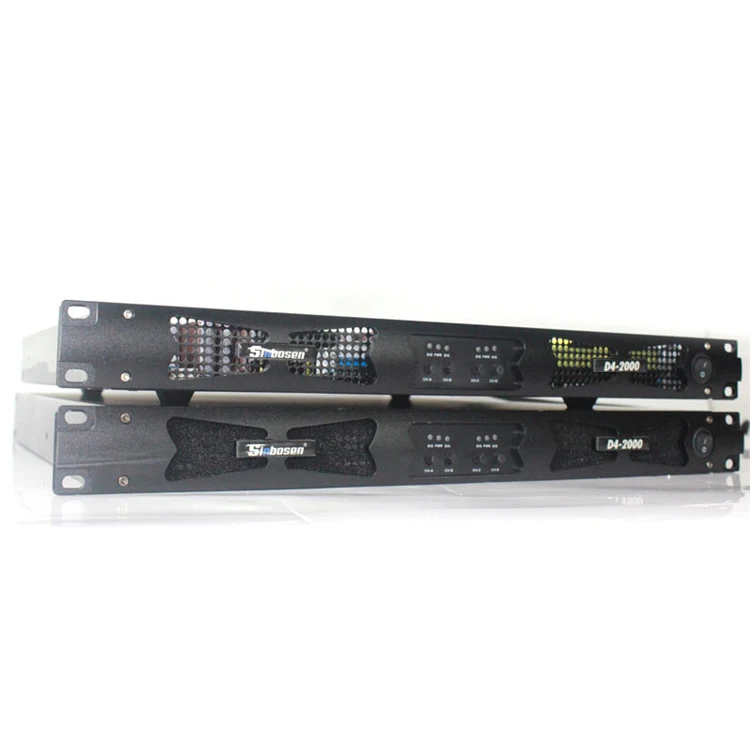 

Speaker d class audio amplifier system 2 ohms stable portable voice amplifier D4-2000 5000w 4 channel for outdoor concert