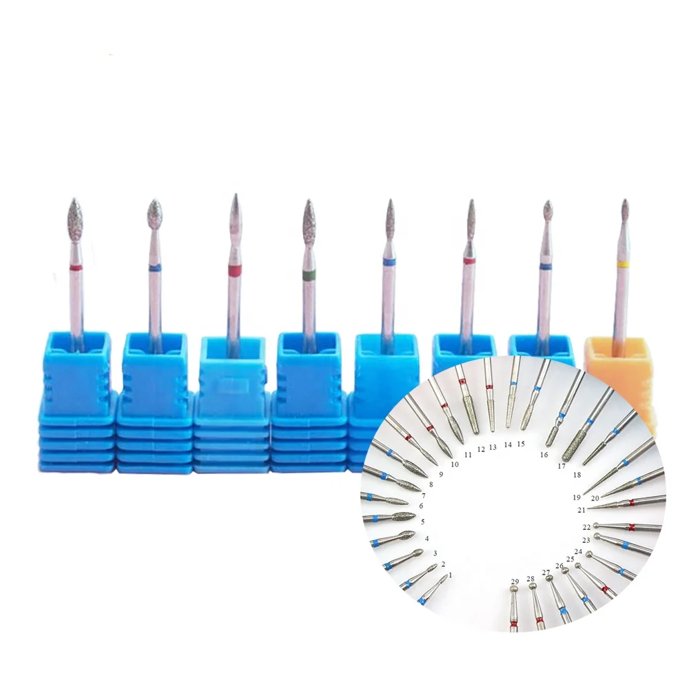 

Factory OEM ODM nail drill machine tool polish grinding sanding manicure tungsten diamond nail drill bit