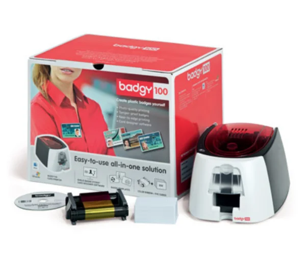 Portable Evolis Badgy100 Pvc Card Printer Buy Evolis Badge 200