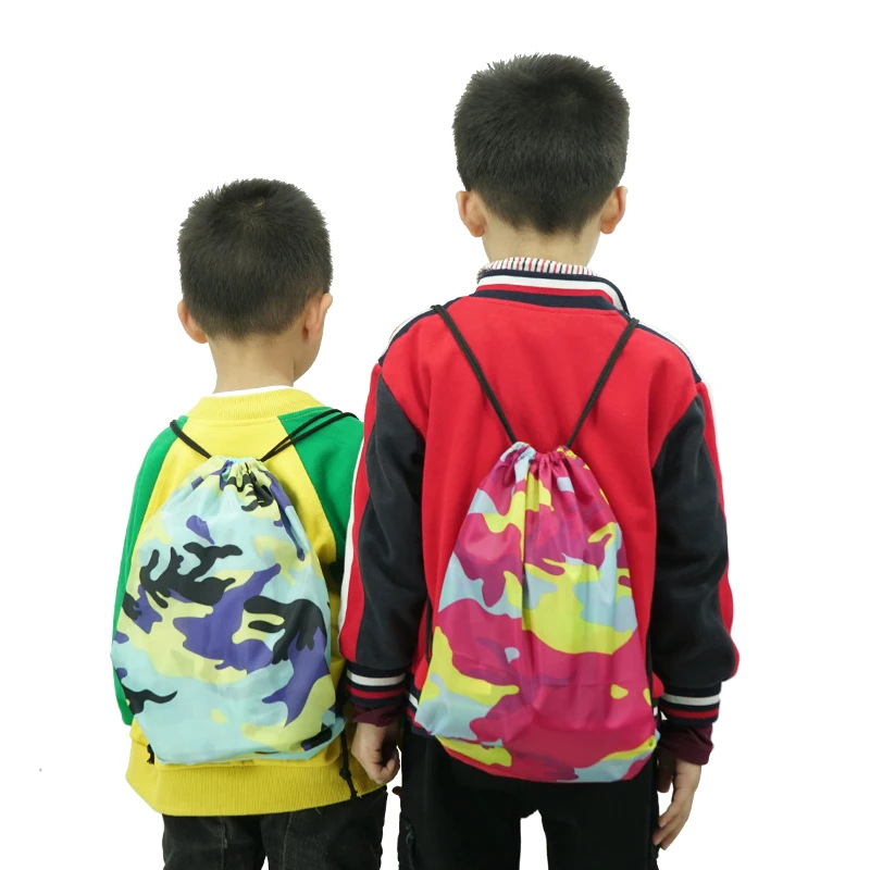 

32.5*39cm Polyester Drawstring Bag Gym Sports Draw String Bags Sport Drawstring Backpack bag